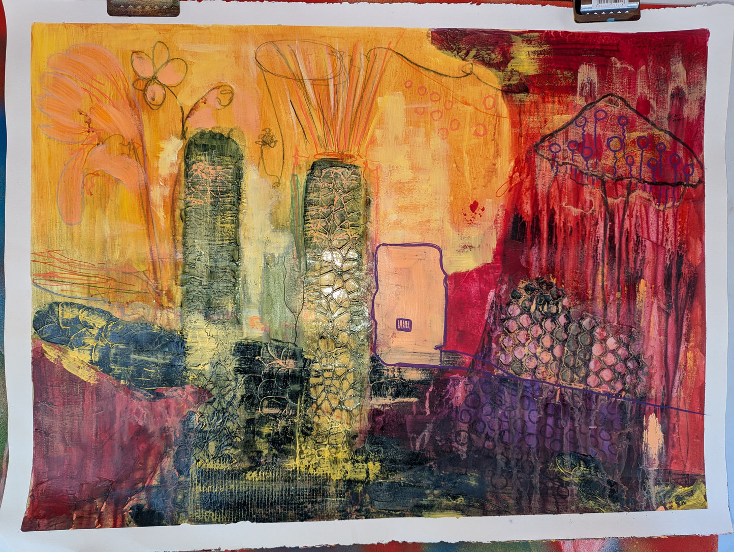 Abstract botanicals