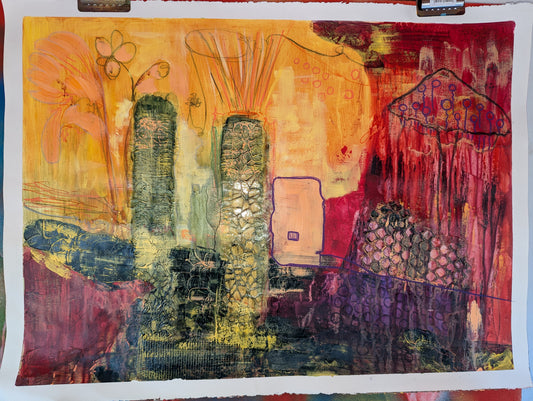 Abstract botanicals